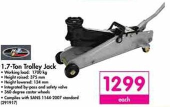Makro 1.7-Ton Trolley Jack offer