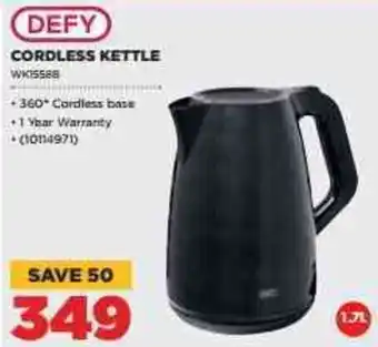 HiFi Corp Defy Cordless Kettle WK1558B offer