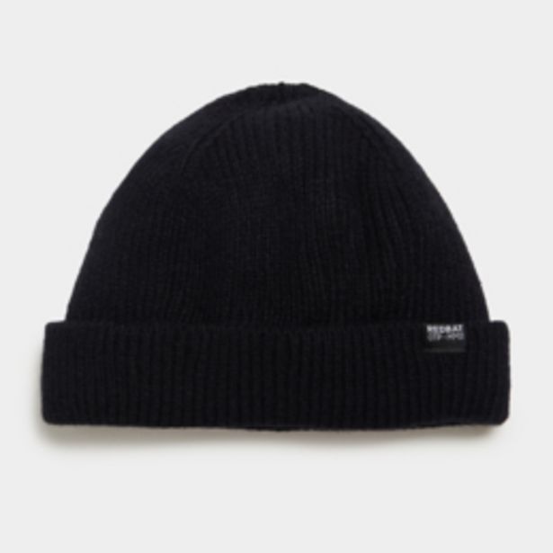Redbat micro black beanie offer at Sportscene