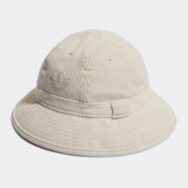 Adidas originals contempo white bucket hat offer at Sportscene