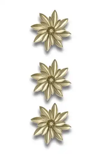 Sheet Street 3 pack decorative wall flower offer