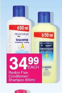 Save Revlon Flex Conditioner / Shampoo 650ml offer