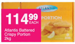 Save Atlantis Battered Crispy Portion 2Kg offer