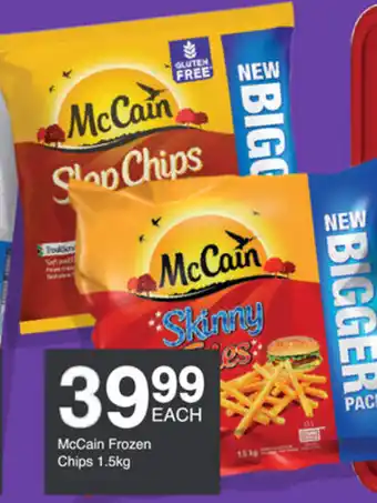 Save McCain Frozen Chips 1.5Kg offer