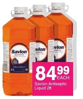 Save Savlon Antiseptic Liquid 2Lt offer