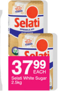 Save Selati White Sugar 2.5Kg offer