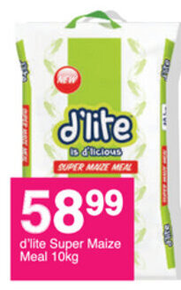Save D'Lite Super Maize Meal 10Kg offer