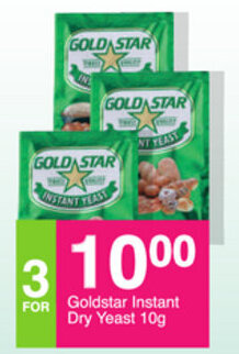 Goldstar Instant Dry Yeast 10g
