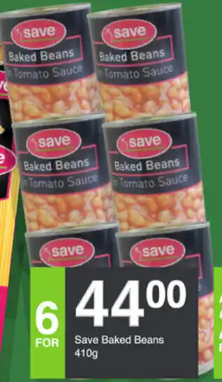 Save Saved Baked Beans 410g offer