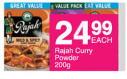 Save Rajah Curry Powder 200g offer