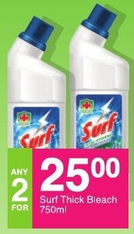 Save Surf Thick Bleach 750ml offer