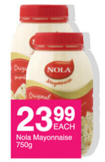 Save Nola Mayonnaise 750g offer