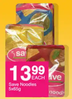 Save Save Noodles 65g offer