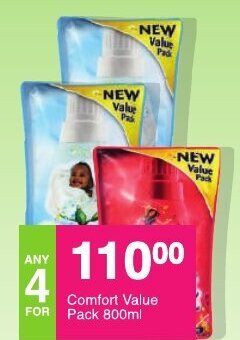 Save Comfort Value Pack 800ml offer