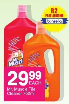 Save Mr. Muscle Tile Cleaner 750ml offer