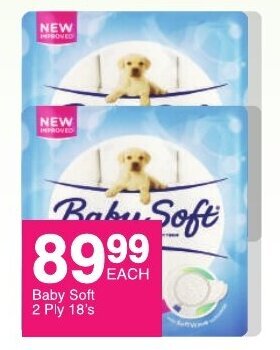 Save Baby Soft 2 Ply 18's offer