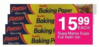 Save Supa Mama Supa Foil Refill 5m offer