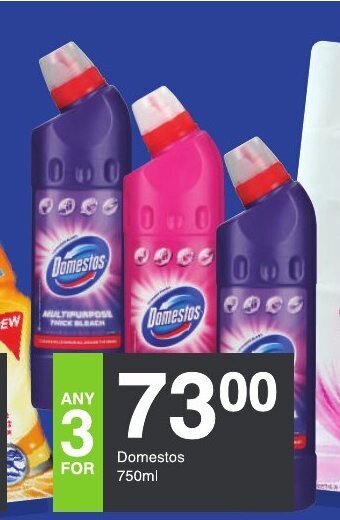 Save Domestos 750ml offer