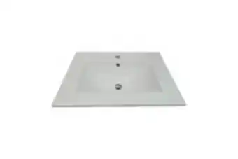 (d) citrine 600 ceramic vanity basin - white (610*470mm) bs600bw