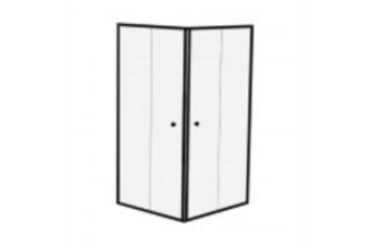 Bathroom Bizarre Cep10bc 1000 pivot corner entry 1000*1000*1860*6mm- black/clear offer
