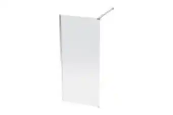 Bathroom Bizarre Lswm13sc lumin 1300*2000*8mm shower screen (1200mm stab) silver/clear offer