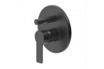 Iq plus concealed diverter mixer - matt black