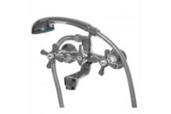 Bathroom Bizarre Crimson bath mixer wall type incl h/shower - chrome(ct00030) offer