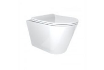 Bathroom Bizarre Hwh22 hygizone rimless wall hung pan incl soft close seat offer