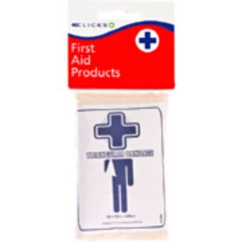 Clicks First aid triangular bandage offer