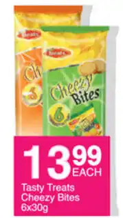 Save Tasty Treats Cheezy Bites 30g offer