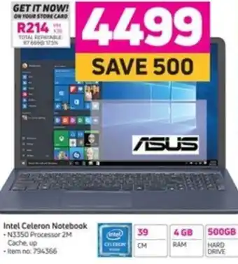 Intel Celeron Notebook 794366