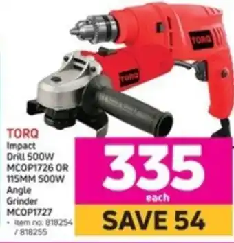 Game Torq Impact Drill 500W 818254/818255 offer