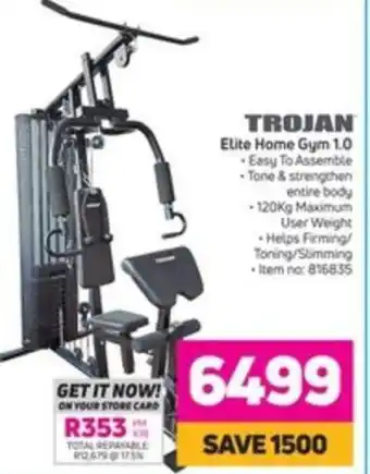 Game Trojan Elite Home Gym 1.0 816835 offer