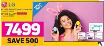 Game Lg 49"UHD Smart TV 803950 offer