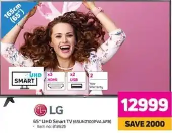 Game LG 65"UHD Smart TV 818826 offer