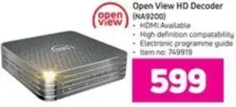 Game Open View HD Decoder 749979 offer