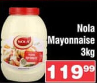 Advance Cash n Carry Nola Mayonnaise 3kg offer