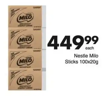 Save Hyper Milo Energy Drink Sticks 100 x 20g offer