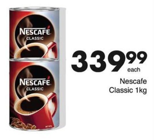 Nescafe Classic 1kg Offer At Save Hyper 0555