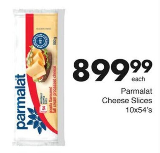 Parmalat Cheese Slices 10 x 54's offer at Save Hyper