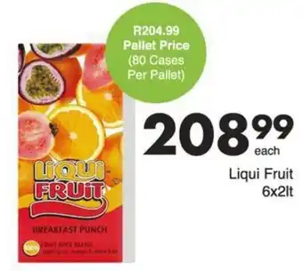 Save Hyper Liqui Fruit Blend Fruit Juice 6 x 2lt offer