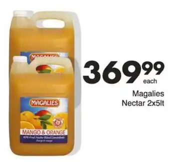 Save Hyper Magalies Mango & Orange Nectar 2 x 5lt offer