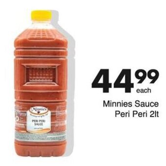 Save Hyper Minnies Peri-Peri Sauce 2lt offer