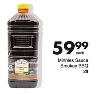 Save Hyper Minnies Smokey BBQ Sauce 2lt offer