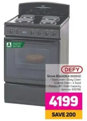 Game Defy Stove Black 616766 offer