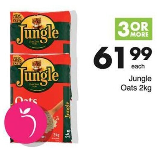 Jungle Oats 2kg offer at Save Hyper
