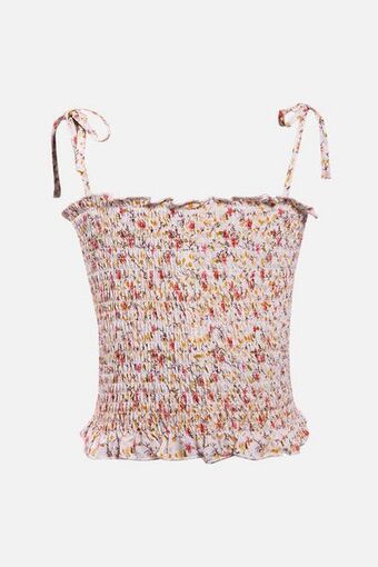 Ruched crop top