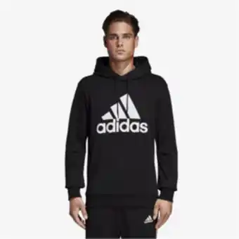 Totalsports Men's adidas badge of sport black hoodie offer
