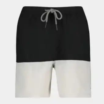 Totalsports Boys ts volley colourblock black/grey shorts offer