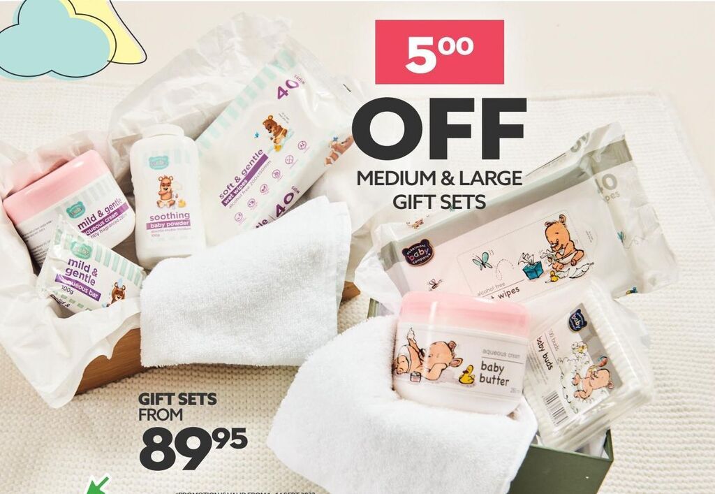 Baby care offer at Ackermans